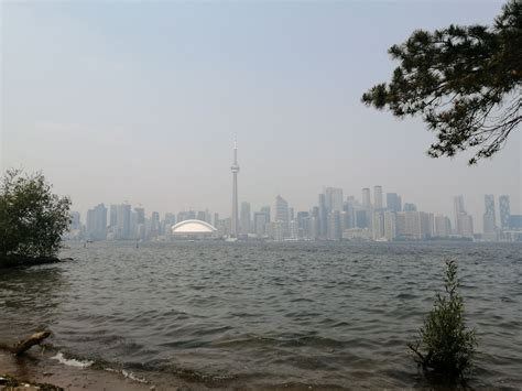 Toronto air quality improves but wildfire smoke could return Thursday night